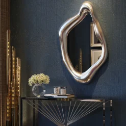 Online KARE Design Lustro Hologram 76x115 srebrne - KARE