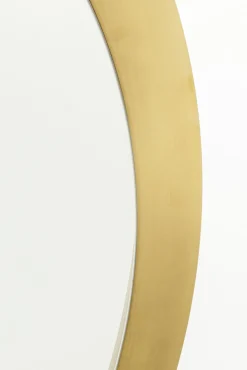 Hot KARE Design Lustro okrągłe rama złota stalowa Ø100 cm - KARE