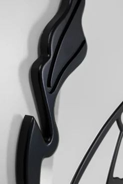 Fashion KARE Design Lustro Pieces Ø100 cm czarne - KARE