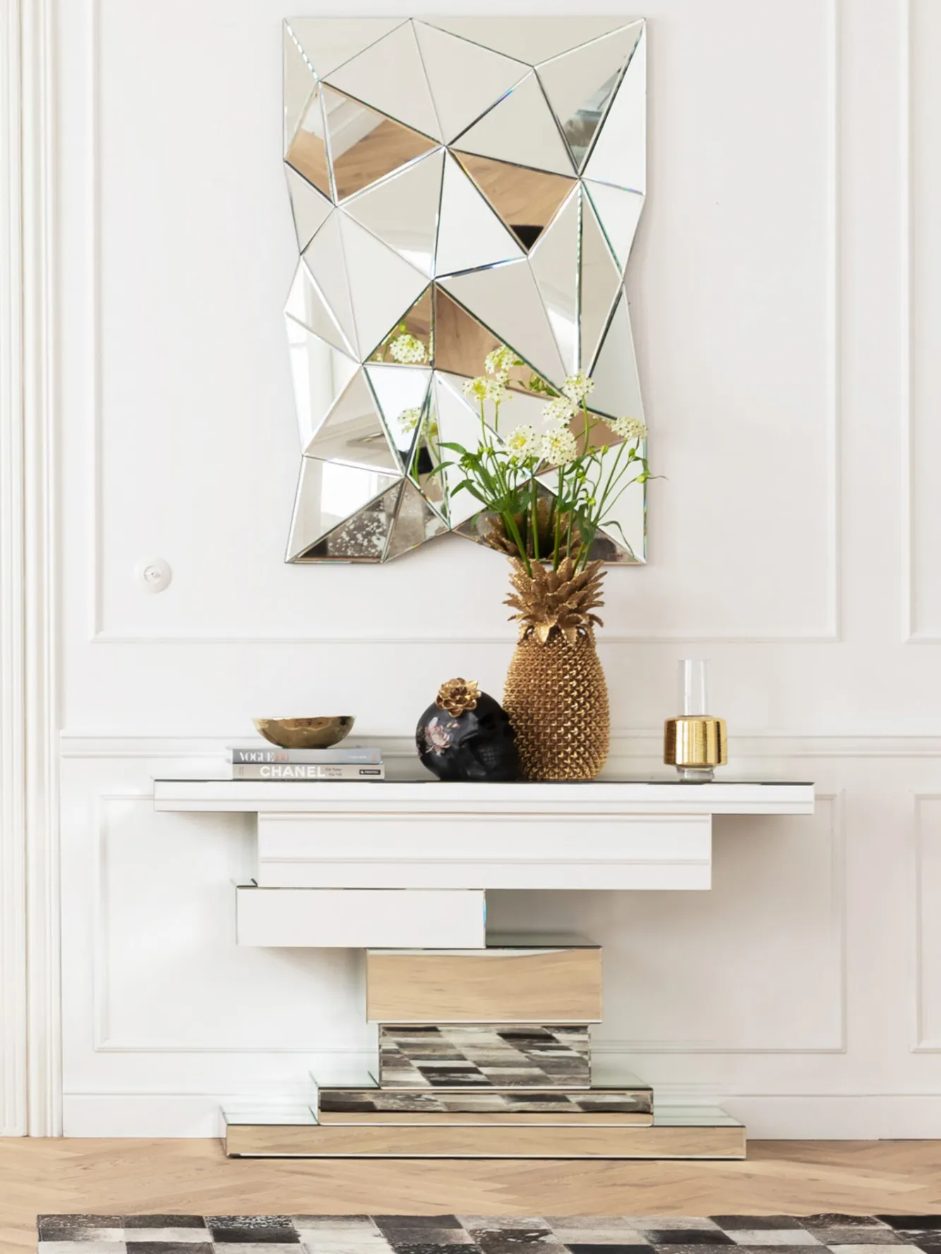 Fashion KARE Design Lustro Prisma 120x80 cm - KARE