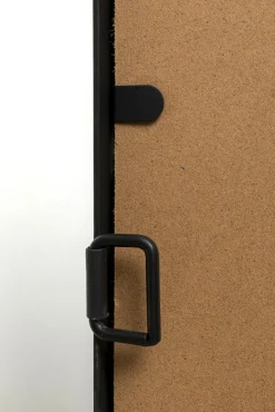 Discount KARE Design Lustro prostokątne czarne odwracalne rama stalowa 60x140 cm - KARE