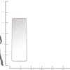 Hot KARE Design Lustro stojące Curve Rectangular 200x70 cm miedziane - KARE