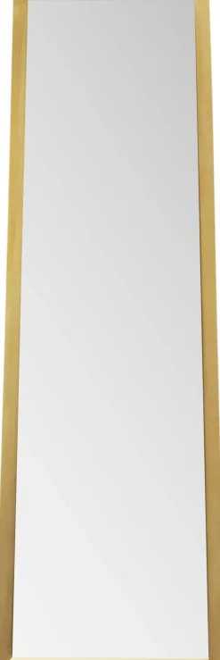 Hot KARE Design Lustro stojące prostokątne rama złota stalowa 53x160 cm - KARE