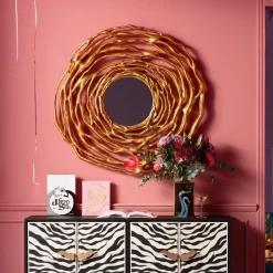 Hot KARE Design Lustro Twiggy Ø121 cm złote - KARE