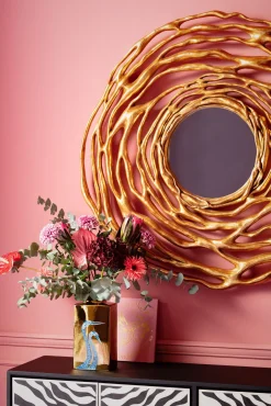 Hot KARE Design Lustro Twiggy Ø121 cm złote - KARE