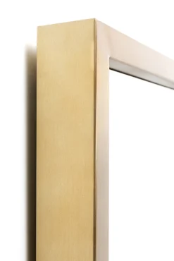 Best KARE Design Lustro w złotej ramie ceramika i stal 120x100 cm - KARE