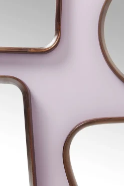 Outlet KARE Design Lustro wiszące Art Shapes 170x130 cm różowe - KARE