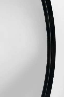 Outlet KARE Design Lustro wiszące Bella Ø100 cm czarne - KARE