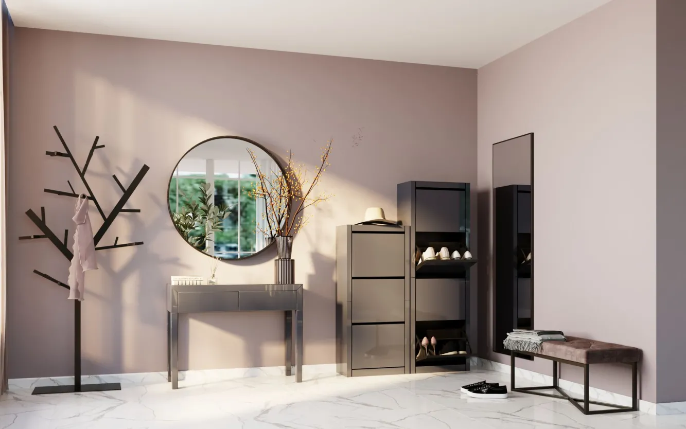 Hot KARE Design Lustro wiszące Bella 60x180 cm czarne - KARE