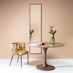 Fashion KARE Design Lustro wiszące Bella 30x180 cm czarne - KARE