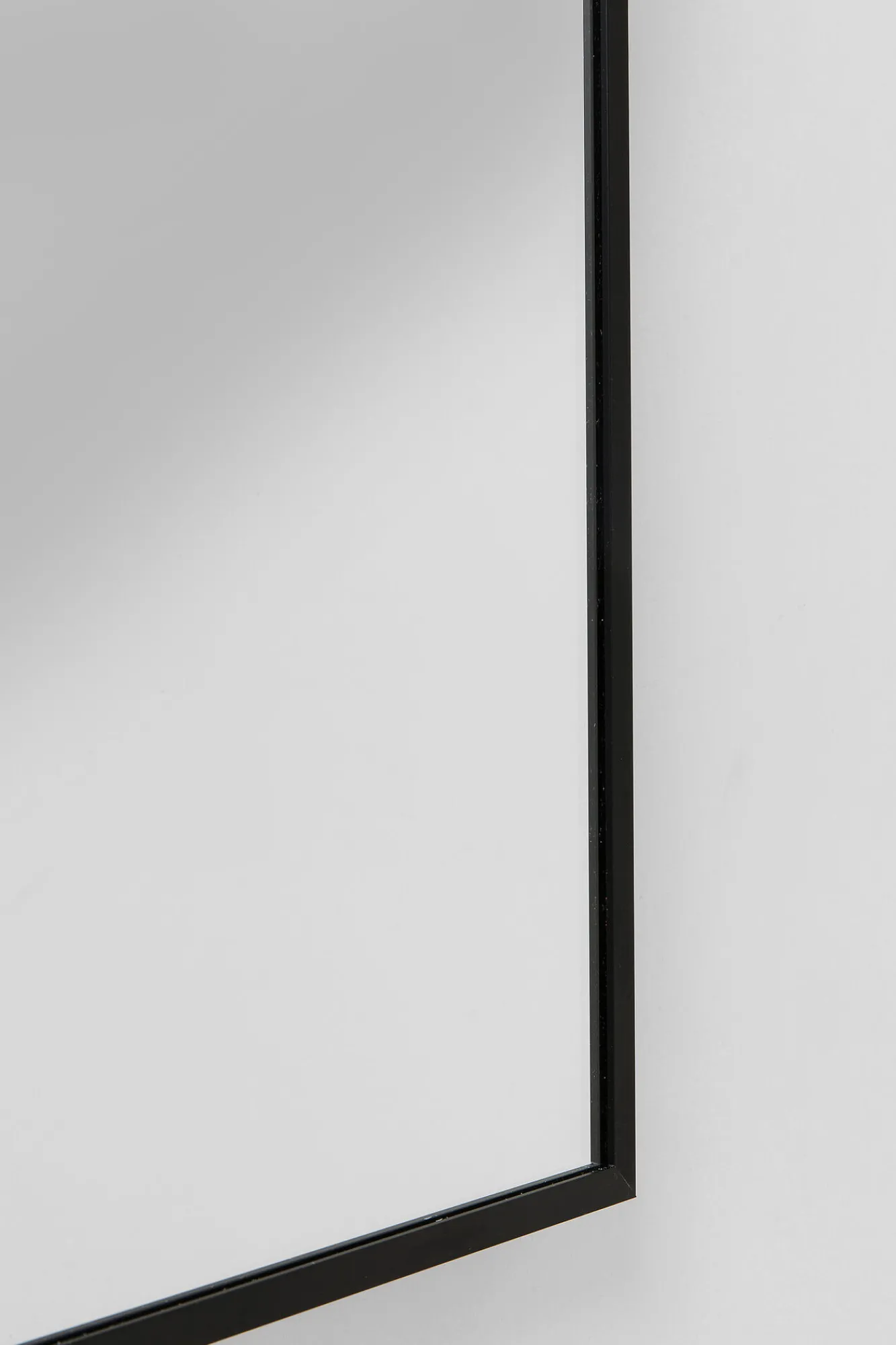 Fashion KARE Design Lustro wiszące Bella 30x180 cm czarne - KARE