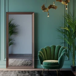 Sale KARE Design Lustro wiszące Frame 180x90 cm srebrne - KARE