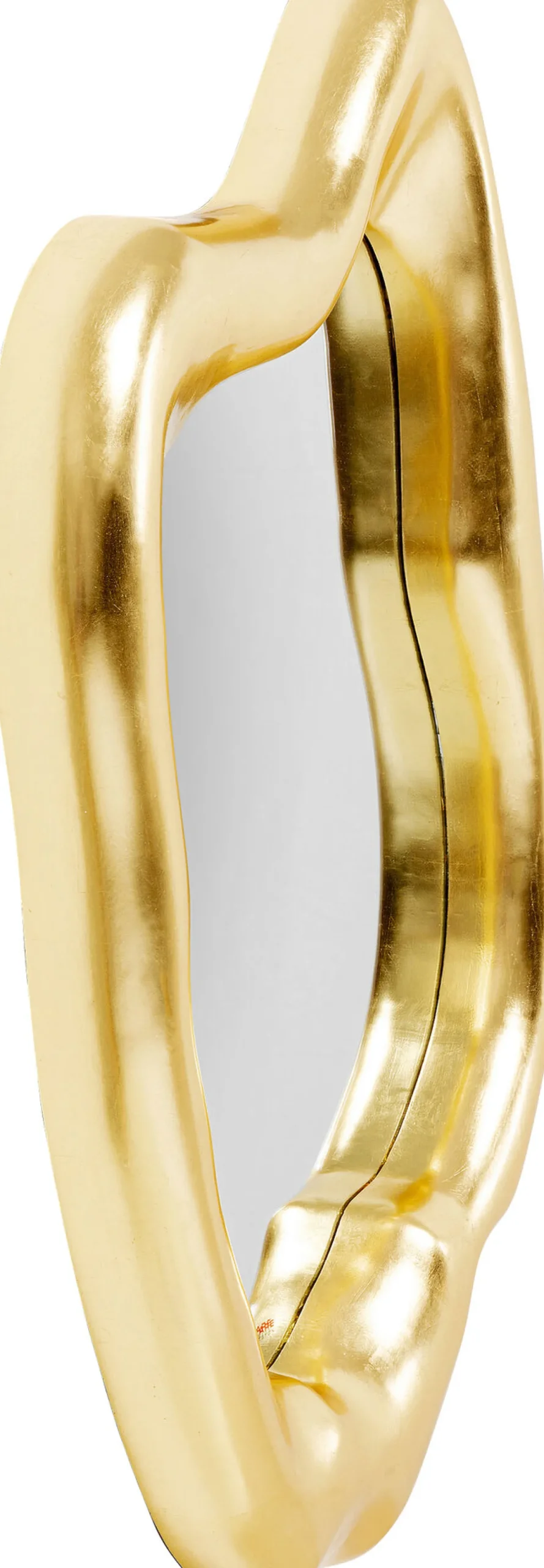 Fashion KARE Design Lustro wiszące Hologram 117x68 cm złote - KARE