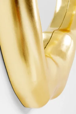 Fashion KARE Design Lustro wiszące Hologram 117x68 cm złote - KARE