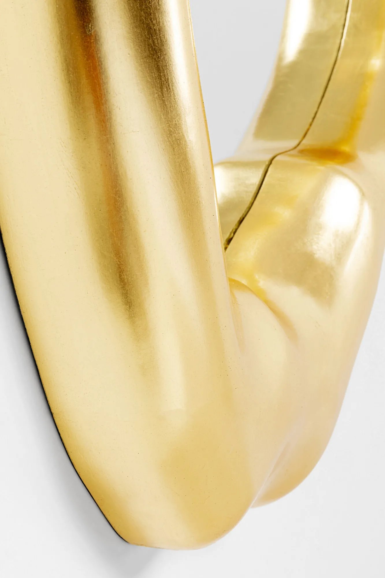 Fashion KARE Design Lustro wiszące Hologram 117x68 cm złote - KARE