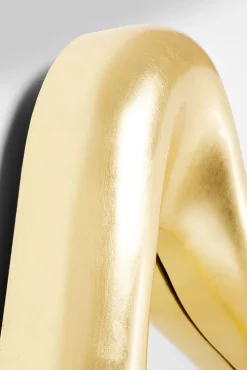 Discount KARE Design Lustro wiszące Hologram 119x76 cm złote - KARE