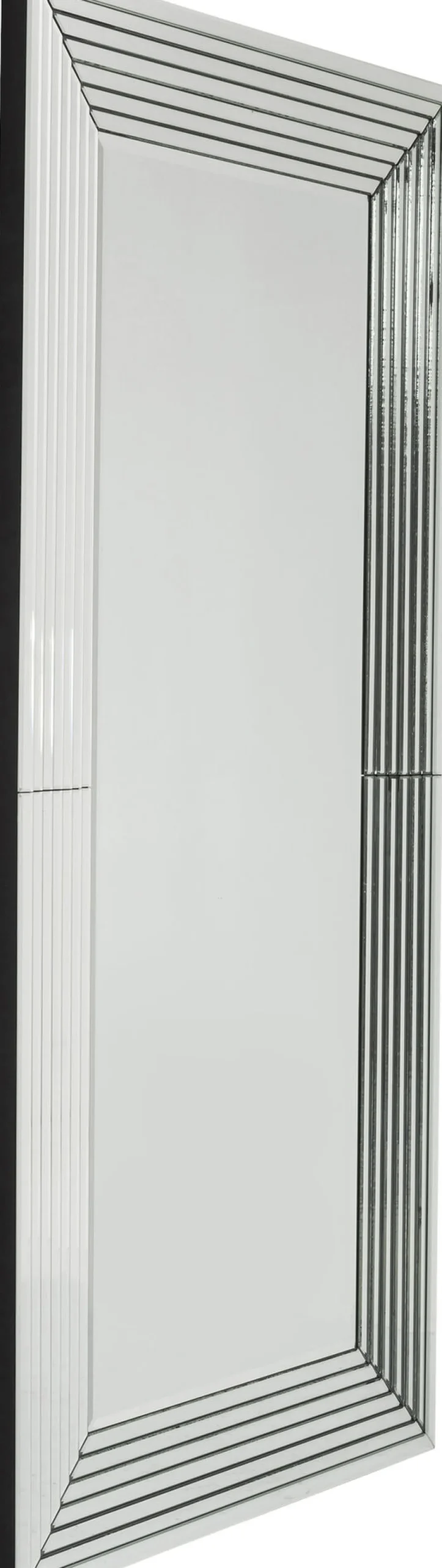 Online KARE Design Lustro wiszące Linea Rectangular 200x100 cm srebrne - KARE