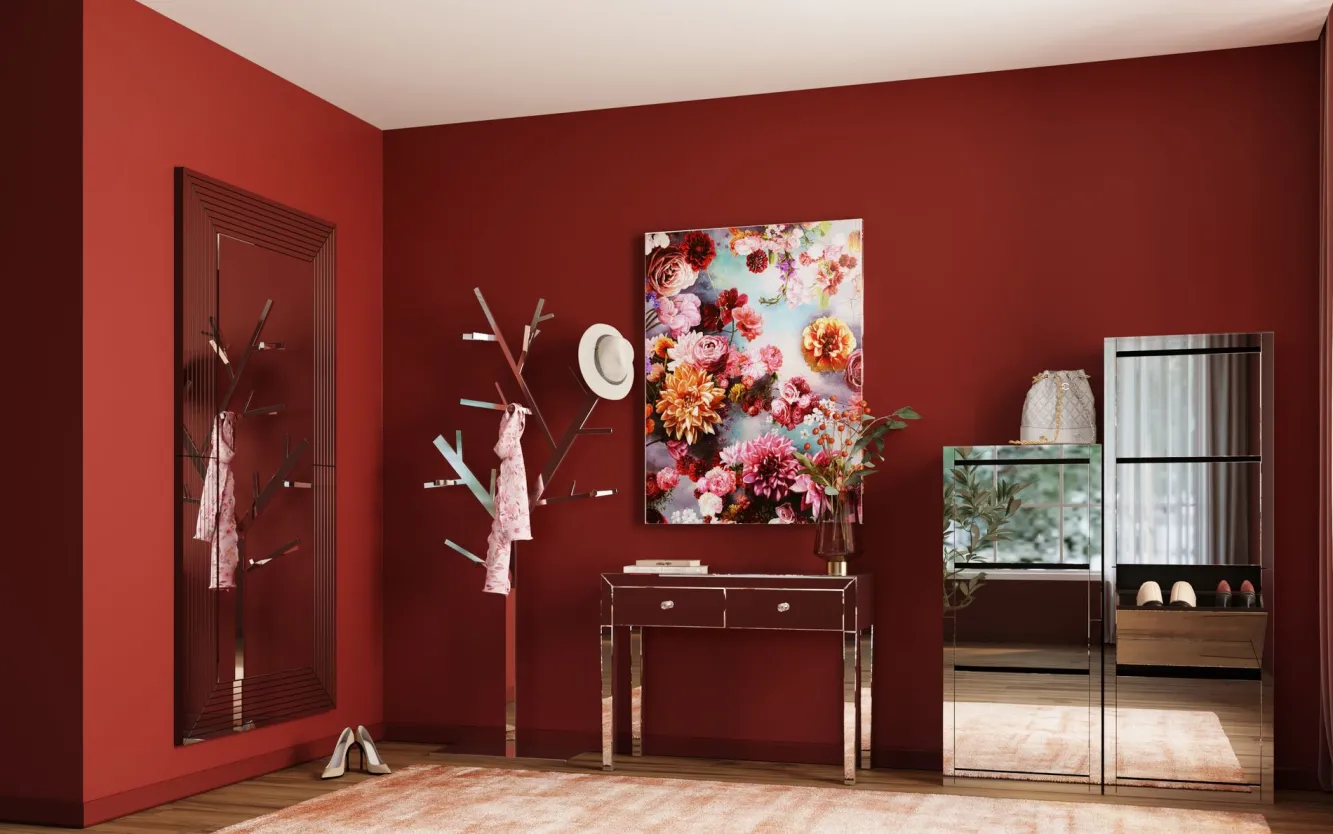 Online KARE Design Lustro wiszące Linea Rectangular 200x100 cm srebrne - KARE