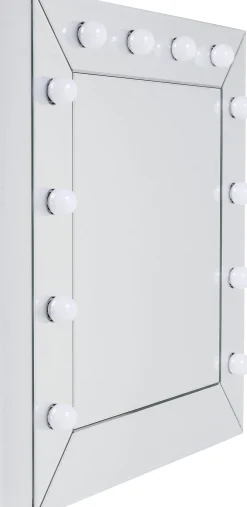 Clearance KARE Design Lustro wiszące Make Up Square 81x81 cm srebrne - KARE