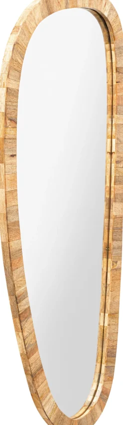 Fashion KARE Design Lustro wiszące naturalne do salonu 43x93 cm - KARE