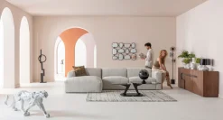 Best KARE Design Lustro wiszące odwracalne rama stalowa czarna 80x114 cm - KARE