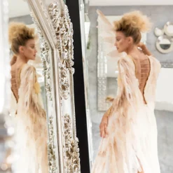 Online KARE Design Lustro wiszące Royal Residence 203x104 cm srebrne - KARE