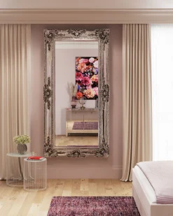 Online KARE Design Lustro wiszące Royal Residence 203x104 cm srebrne - KARE