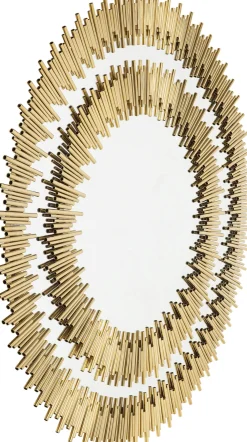 Online KARE Design Lustro wiszące Solare Gold Ø132 cm złote - KARE