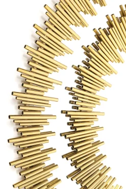 Online KARE Design Lustro wiszące Solare Gold Ø132 cm złote - KARE