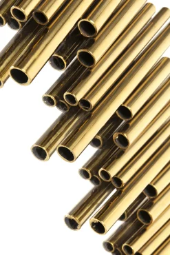 Online KARE Design Lustro wiszące Solare Gold Ø132 cm złote - KARE