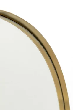 Discount KARE Design Lustro z wieszakami okrągłe złote Ø65 cm - KARE