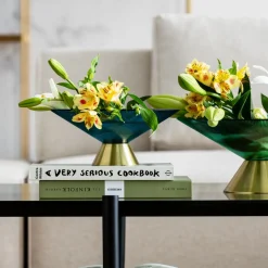 Clearance KARE Design Misa dekoracyjna Birdie Ø26x11 cm turkusowa - KARE