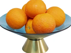 Clearance KARE Design Misa dekoracyjna Birdie Ø26x11 cm turkusowa - KARE