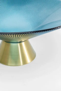 Clearance KARE Design Misa dekoracyjna Birdie Ø26x11 cm turkusowa - KARE