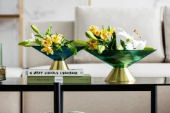 Clearance KARE Design Misa dekoracyjna Birdie Ø26x11 cm turkusowa - KARE