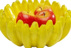 Clearance KARE Design Misa dekoracyjna ceramiczna żółta banany Ø30 cm - KARE