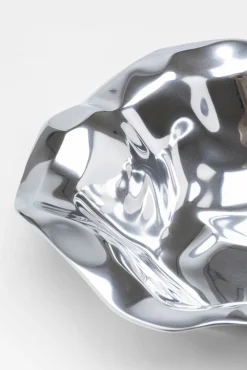 Discount KARE Design Misa dekoracyjna Jade 32x30 cm aluminium srebrna - KARE