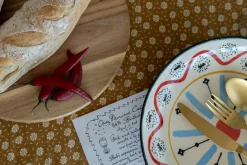 Outlet KARE Design Misa dekoracyjna z ceramiki boho kolorowe wzory Ø27 cm - KARE