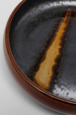 Sale KARE Design Misa kamionkowa 990 ml czarno-brązowa - KARE