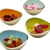 Discount KARE Design Miseczki do przekąsek kolorowe gładkie z aluminium ręczne wykonanie 4-set 250 ml - KARE