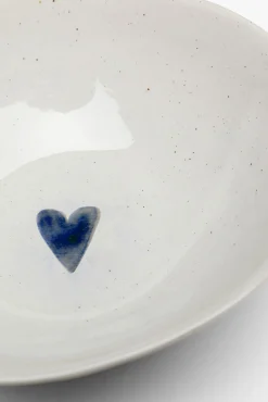 Hot KARE Design Miska biała kamionkowa z serduszkiem Ø20 cm - KARE