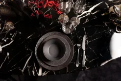 Fashion KARE Design Miska czarna kamionkowa 490 ml Ø15 cm - KARE