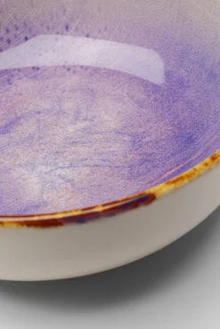 Outlet KARE Design Miska kamionkowa środek w kolorze fioletowym Ø18 cm - KARE