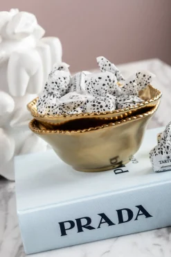 Clearance KARE Design Miska na przekąski Bell Ø16 cm złota - KARE