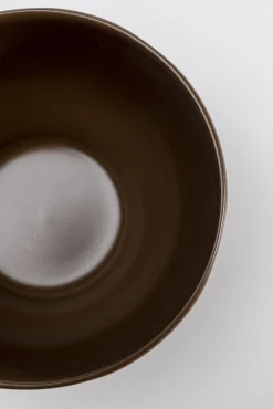 Clearance KARE Design Miska śniadaniowa brązowa ceramiczna Ø15 cm - KARE