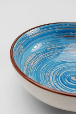 Hot KARE Design Miska niebieska kamionkowa 730 ml - KARE