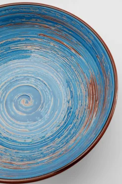 Hot KARE Design Miska niebieska kamionkowa 730 ml - KARE