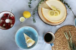 New KARE Design Miska Swirl Ø14x8 cm niebieska - KARE