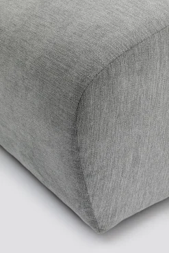 Outlet KARE Design Moduł - pufa Lucca 86x76 cm szara - KARE