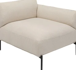 Hot KARE Design Moduł narożny Chiara 76x84 cm kremowy prawy - KARE